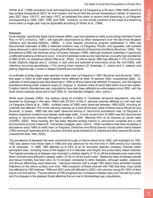 The state of coral reef ecosystems of the United States and Pacific freely associated states : 2005 - Page 95