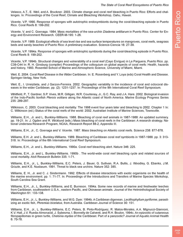 The state of coral reef ecosystems of the United States and Pacific freely associated states : 2005 - Page 133