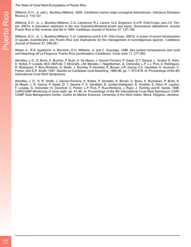 The state of coral reef ecosystems of the United States and Pacific freely associated states : 2005 - Page 134