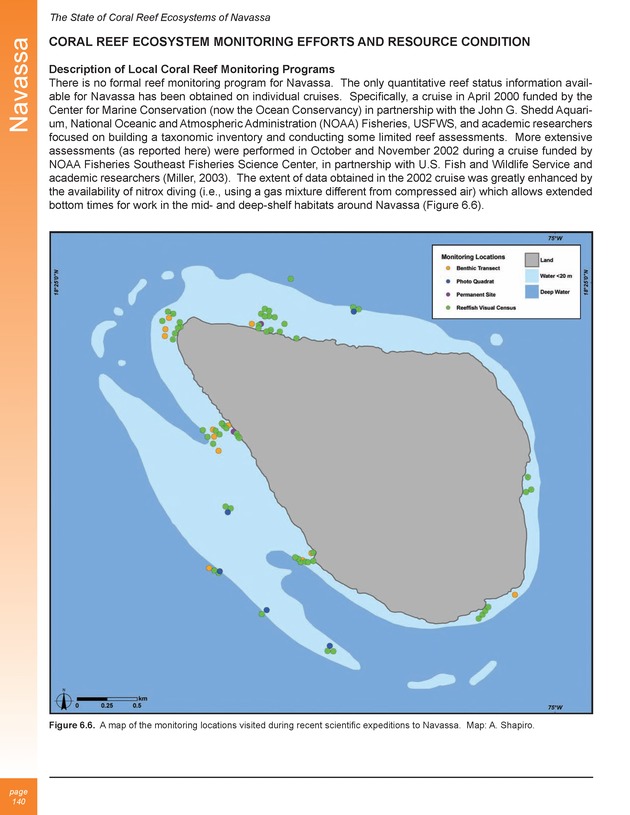 The state of coral reef ecosystems of the United States and Pacific freely associated states : 2005 - Page 140