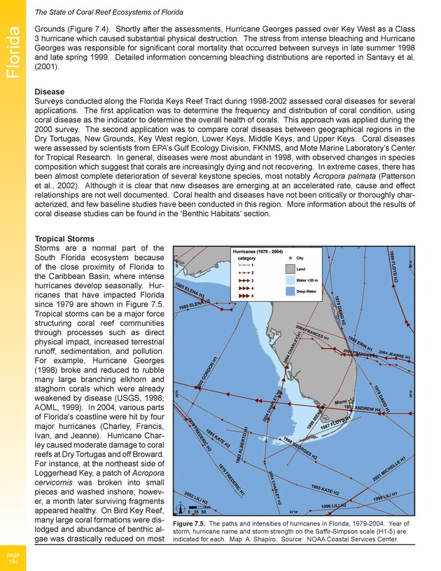 The state of coral reef ecosystems of the United States and Pacific freely associated states : 2005 - Page 154