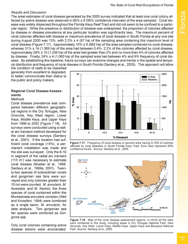 The state of coral reef ecosystems of the United States and Pacific freely associated states : 2005 - Page 173