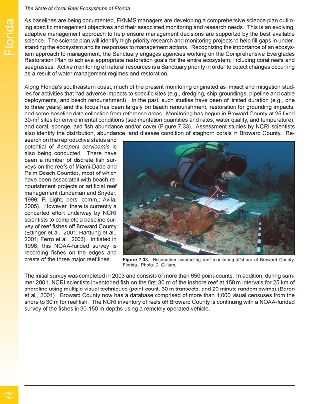 The state of coral reef ecosystems of the United States and Pacific freely associated states : 2005 - Page 188