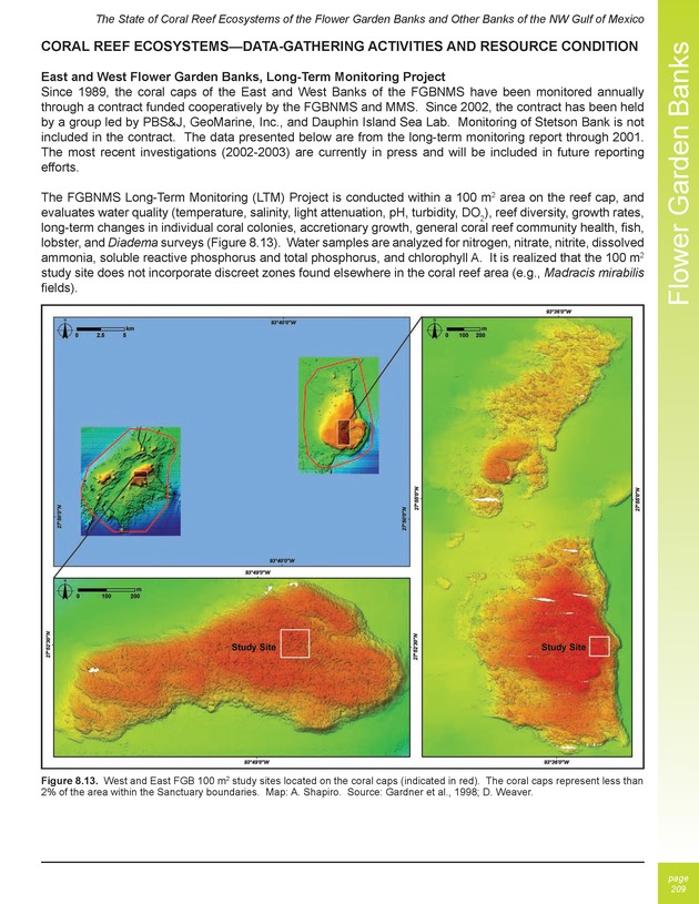 The state of coral reef ecosystems of the United States and Pacific freely associated states : 2005 - Page 209