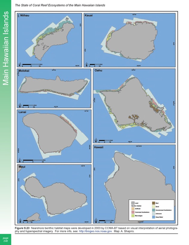 The state of coral reef ecosystems of the United States and Pacific freely associated states : 2005 - Page 248