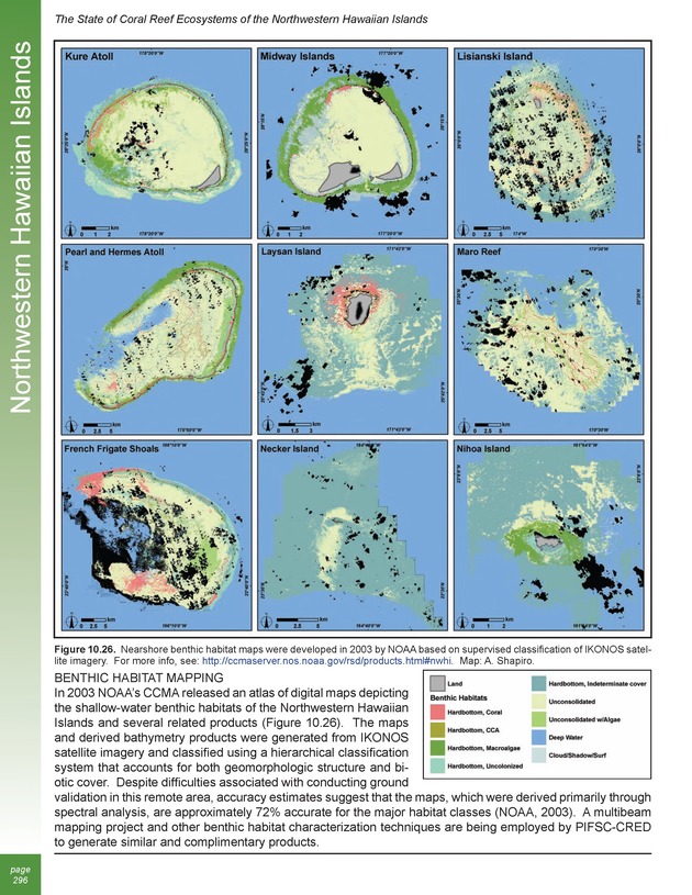 The state of coral reef ecosystems of the United States and Pacific freely associated states : 2005 - Page 296