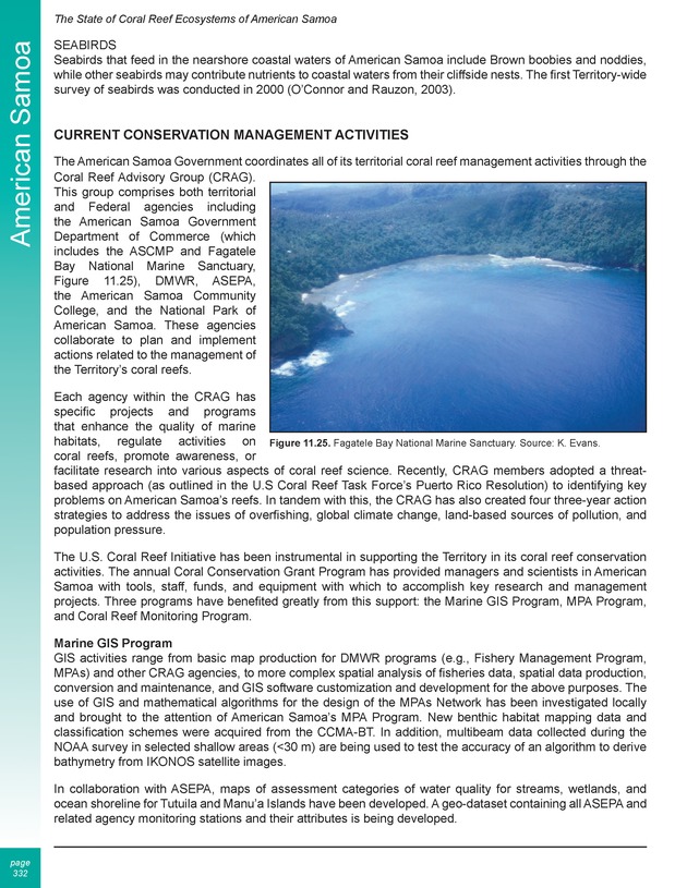 The state of coral reef ecosystems of the United States and Pacific freely associated states : 2005 - Page 332