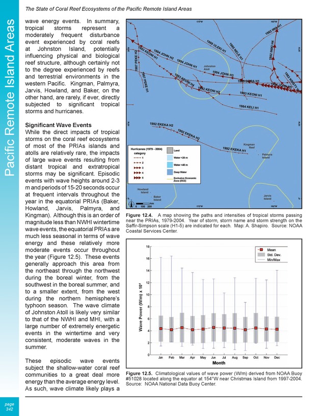 The state of coral reef ecosystems of the United States and Pacific freely associated states : 2005 - Page 342