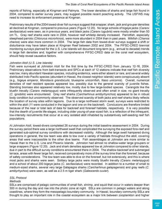 The state of coral reef ecosystems of the United States and Pacific freely associated states : 2005 - Page 365