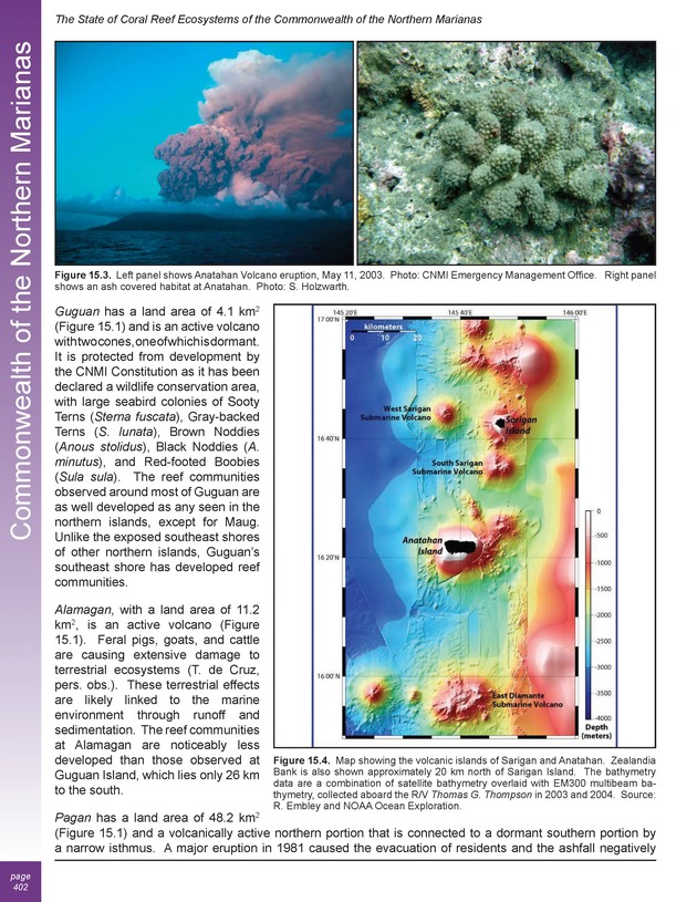 The state of coral reef ecosystems of the United States and Pacific freely associated states : 2005 - Page 402