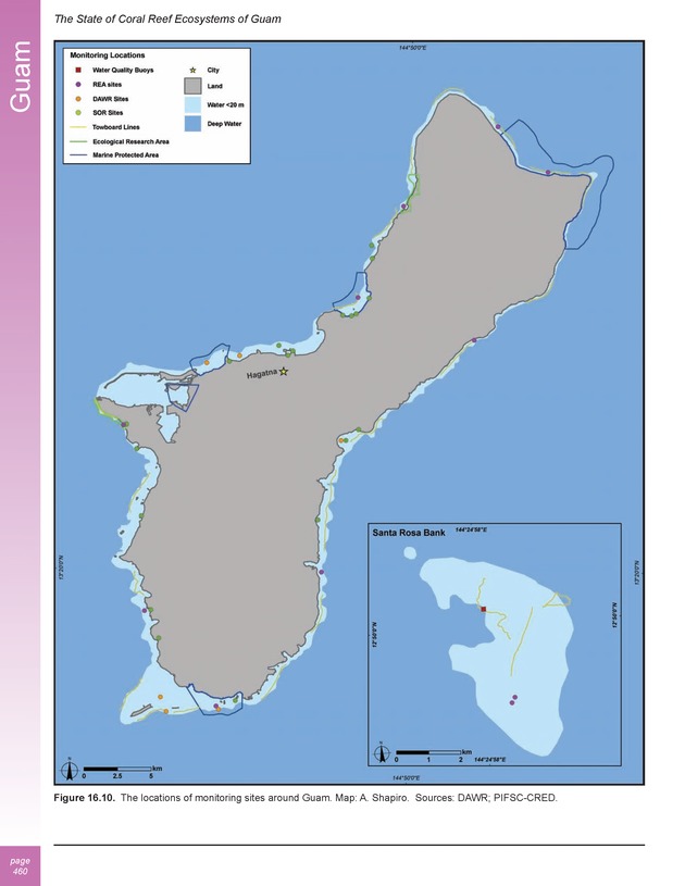 The state of coral reef ecosystems of the United States and Pacific freely associated states : 2005 - Page 460