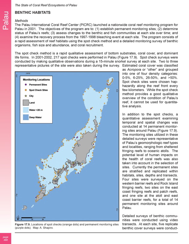 The state of coral reef ecosystems of the United States and Pacific freely associated states : 2005 - Page 498