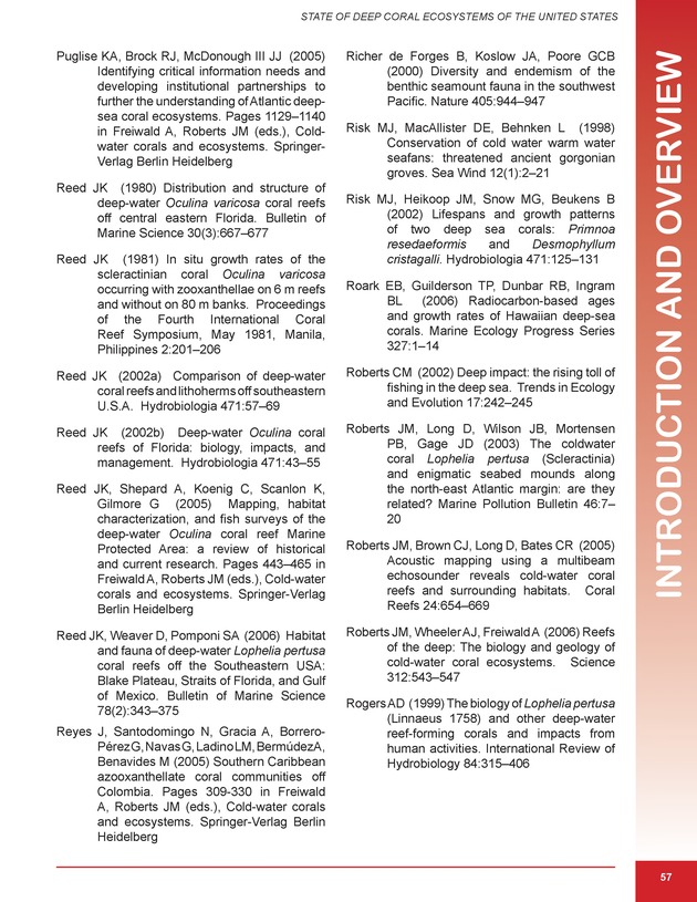 The state of deep coral ecosystems of the United States : 2007 - Page 57