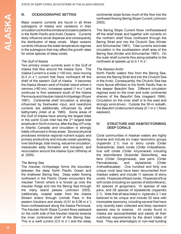 The state of deep coral ecosystems of the United States : 2007 - Page 68