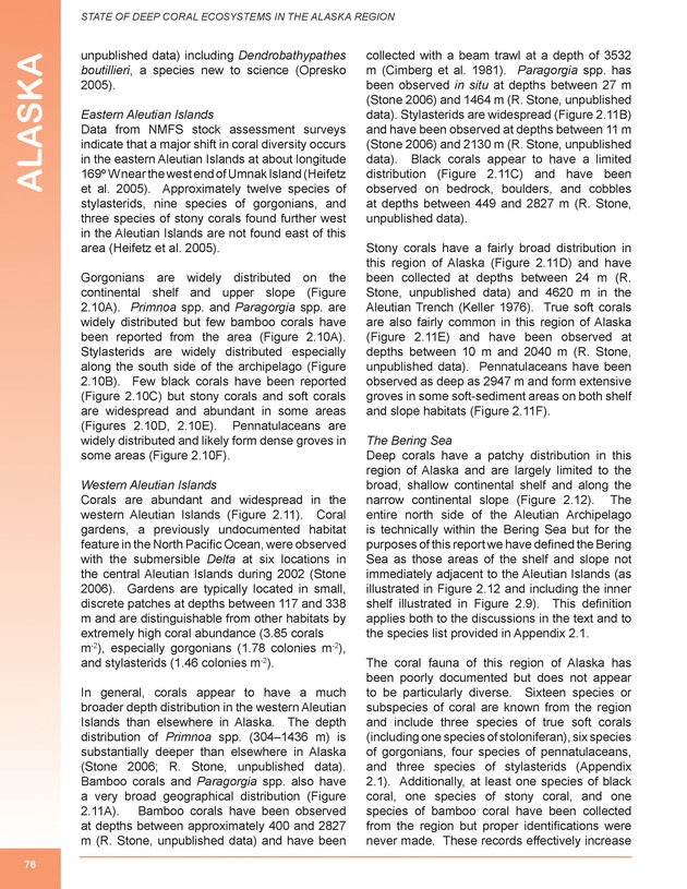 The state of deep coral ecosystems of the United States : 2007 - Page 76