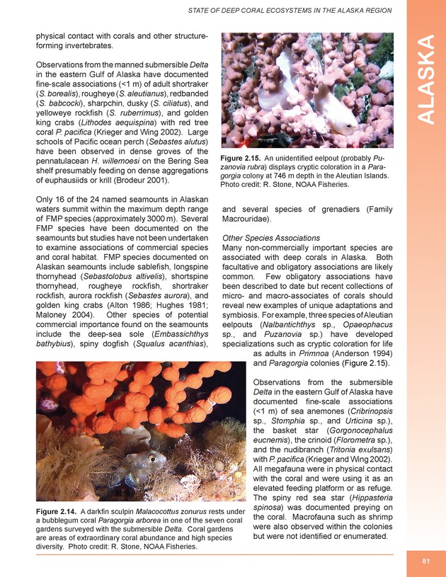 The state of deep coral ecosystems of the United States : 2007 - Page 81