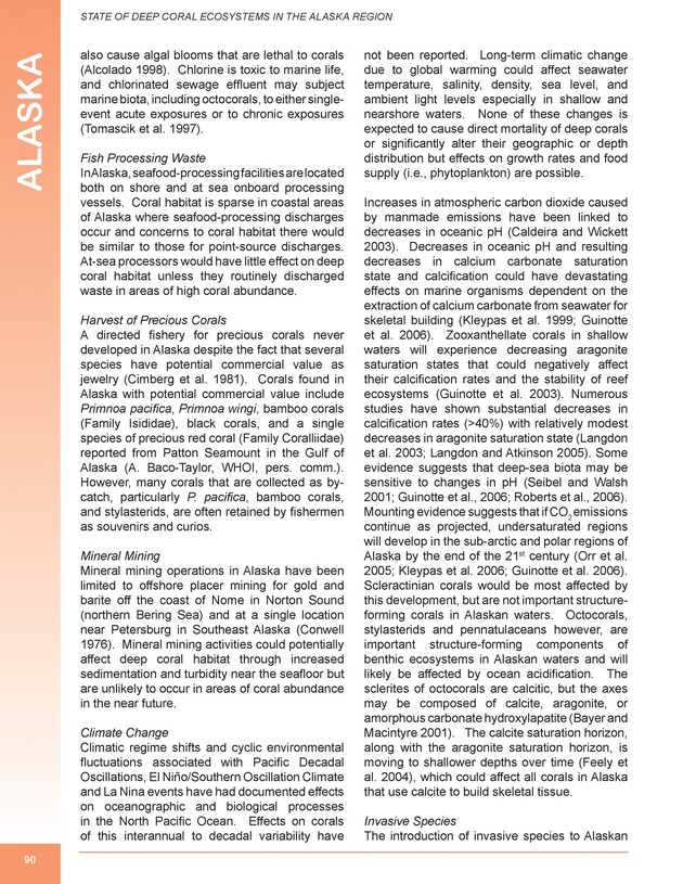 The state of deep coral ecosystems of the United States : 2007 - Page 90