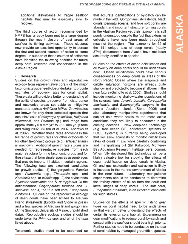 The state of deep coral ecosystems of the United States : 2007 - Page 97