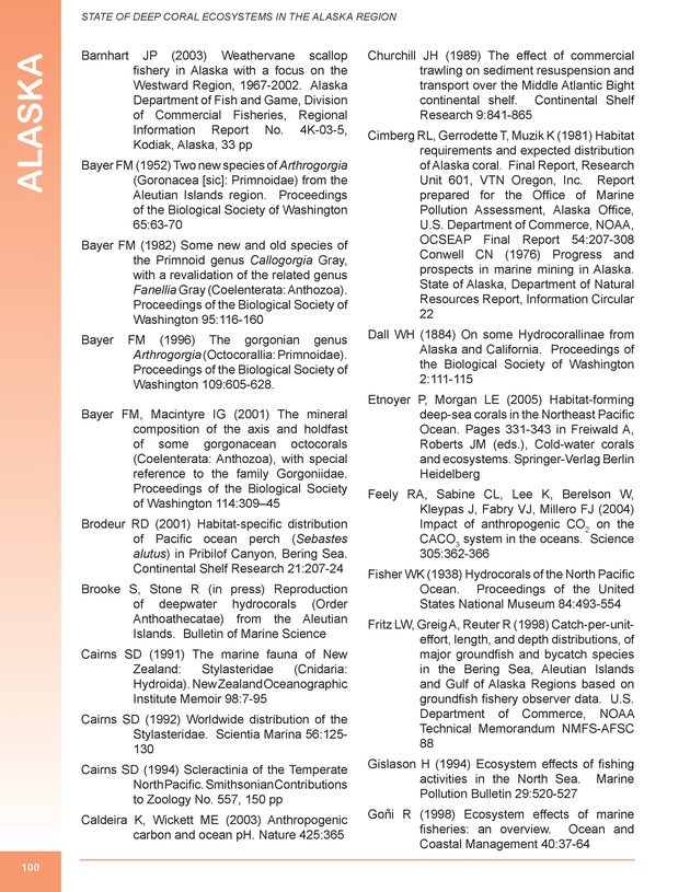 The state of deep coral ecosystems of the United States : 2007 - Page 100