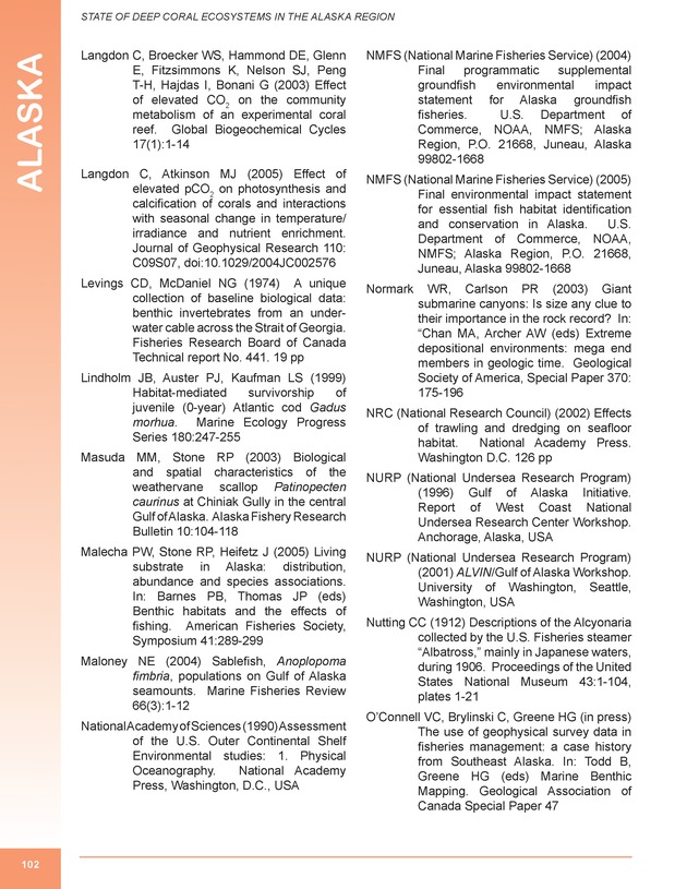 The state of deep coral ecosystems of the United States : 2007 - Page 102