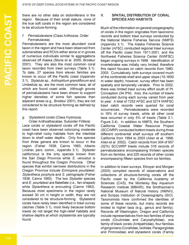 The state of deep coral ecosystems of the United States : 2007 - Page 116