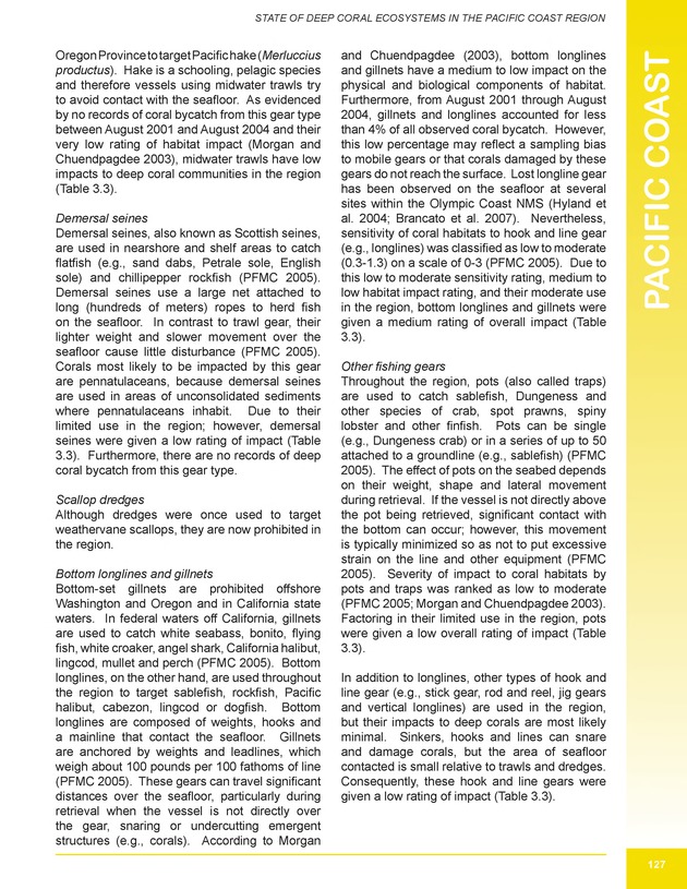 The state of deep coral ecosystems of the United States : 2007 - Page 127