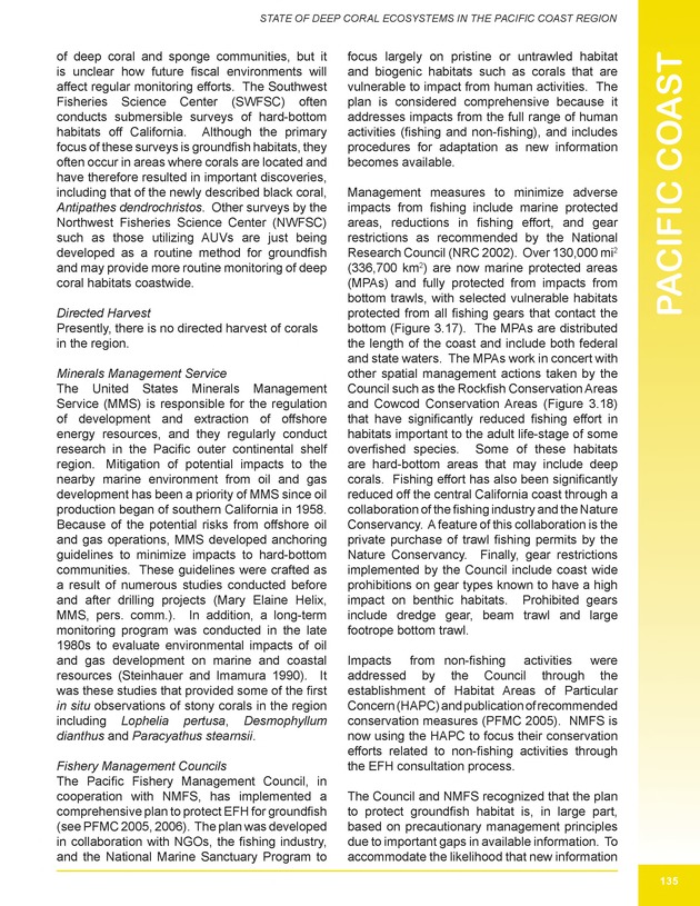 The state of deep coral ecosystems of the United States : 2007 - Page 135