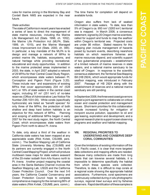 The state of deep coral ecosystems of the United States : 2007 - Page 139