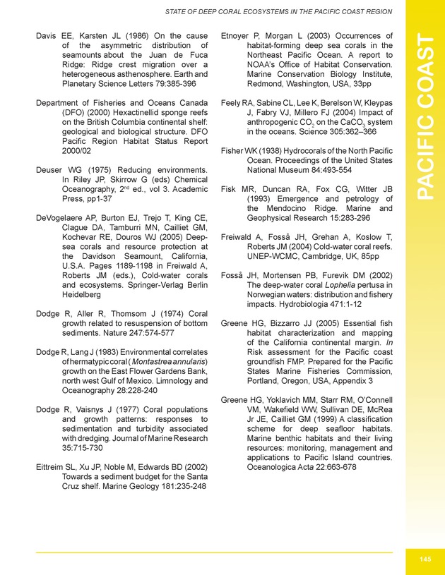 The state of deep coral ecosystems of the United States : 2007 - Page 145