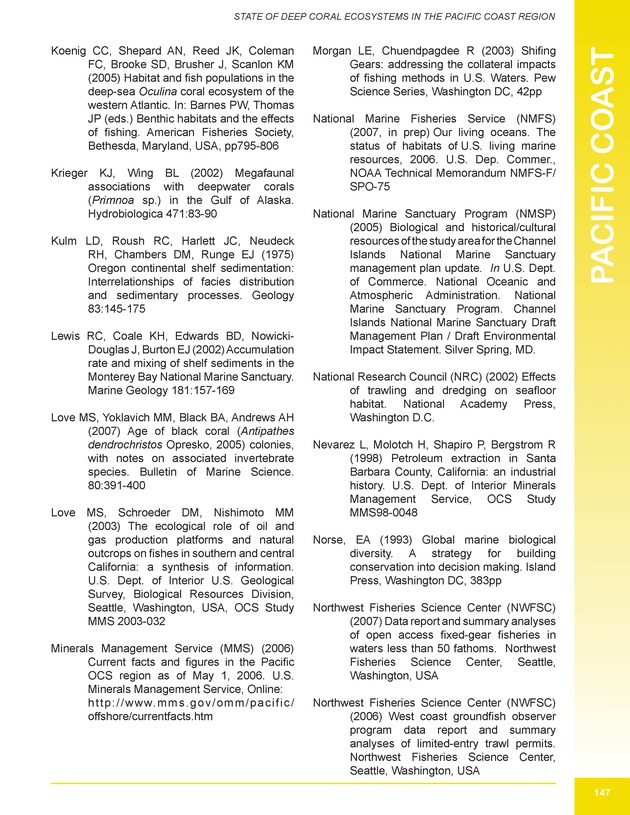 The state of deep coral ecosystems of the United States : 2007 - Page 147