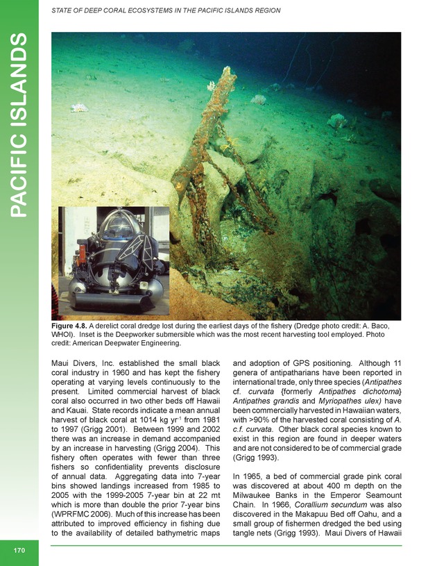 The state of deep coral ecosystems of the United States : 2007 - Page 170