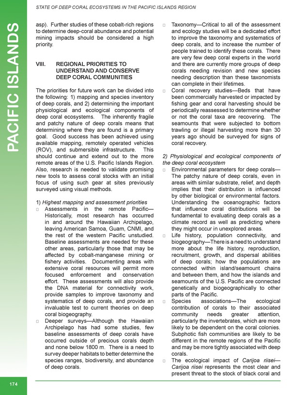 The state of deep coral ecosystems of the United States : 2007 - Page 174