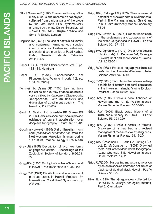 The state of deep coral ecosystems of the United States : 2007 - Page 178