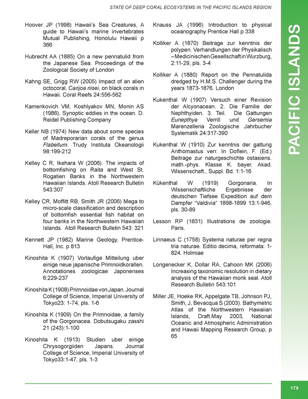 The state of deep coral ecosystems of the United States : 2007 - Page 179