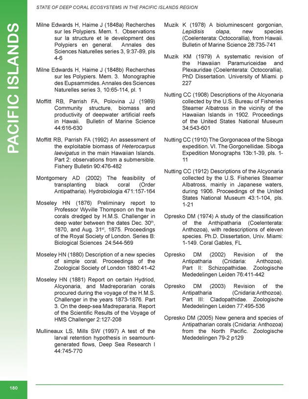 The state of deep coral ecosystems of the United States : 2007 - Page 180