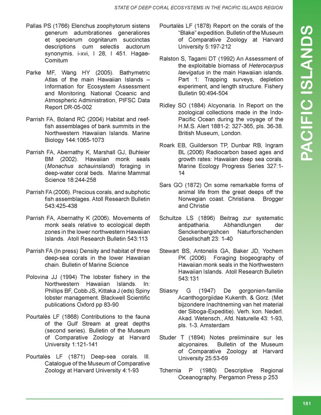 The state of deep coral ecosystems of the United States : 2007 - Page 181