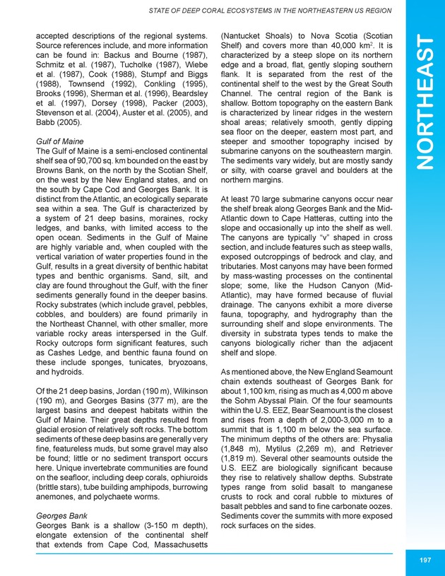 The state of deep coral ecosystems of the United States : 2007 - Page 197