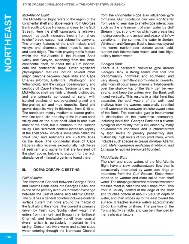 The state of deep coral ecosystems of the United States : 2007 - Page 198