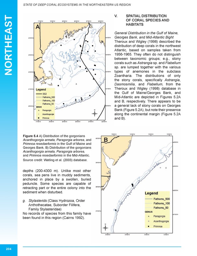 The state of deep coral ecosystems of the United States : 2007 - Page 204