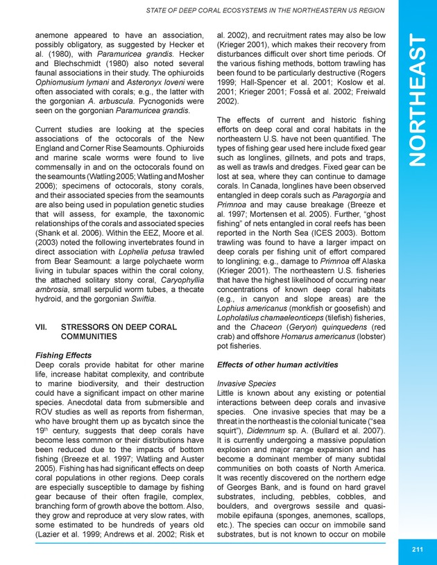 The state of deep coral ecosystems of the United States : 2007 - Page 211