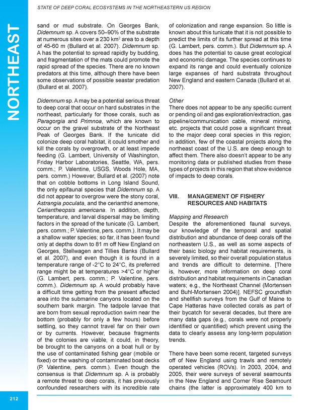 The state of deep coral ecosystems of the United States : 2007 - Page 212