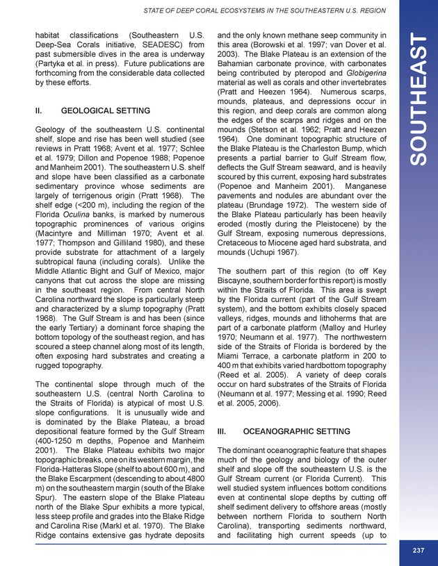 The state of deep coral ecosystems of the United States : 2007 - Page 237