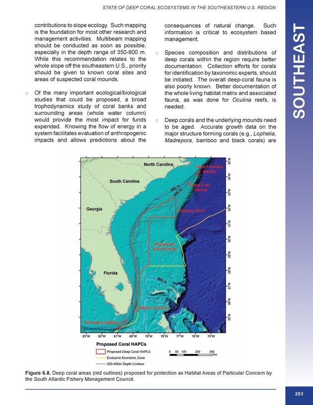 The state of deep coral ecosystems of the United States : 2007 - Page 253