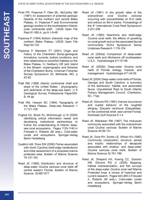 The state of deep coral ecosystems of the United States : 2007 - Page 260