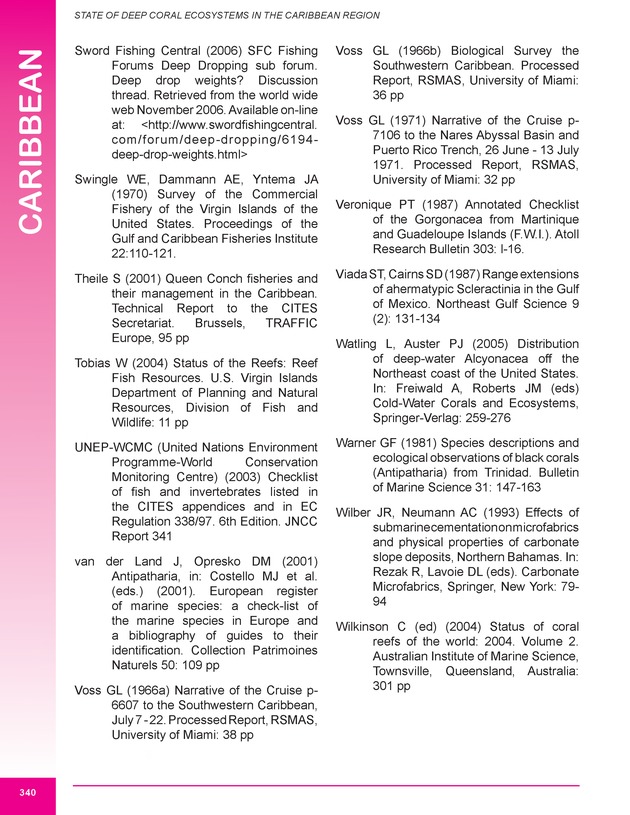 The state of deep coral ecosystems of the United States : 2007 - Page 340