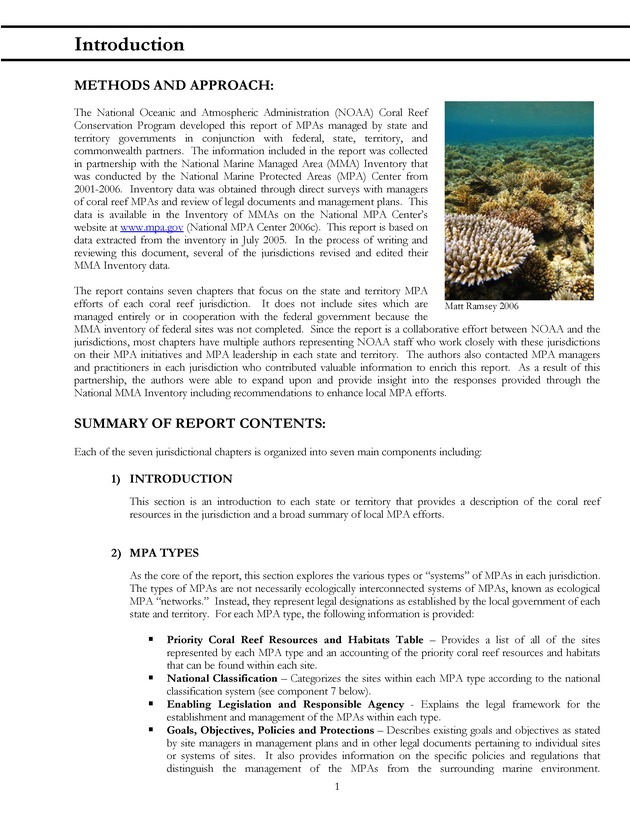 Marine protected areas managed by U.S. states, territories, and commonwealths - Page 1