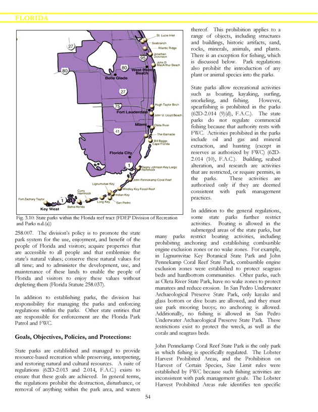 Marine protected areas managed by U.S. states, territories, and commonwealths - Page 54