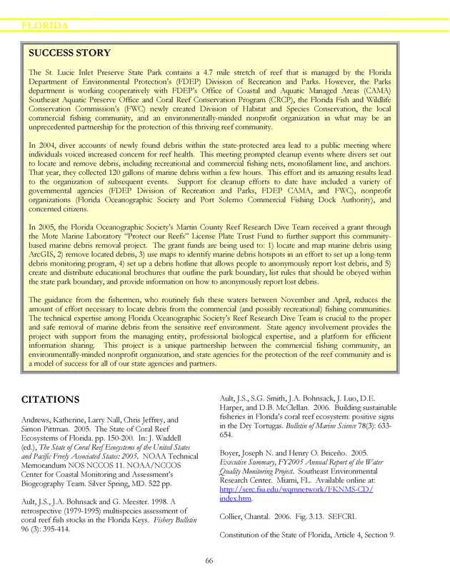 Marine protected areas managed by U.S. states, territories, and commonwealths - Page 66