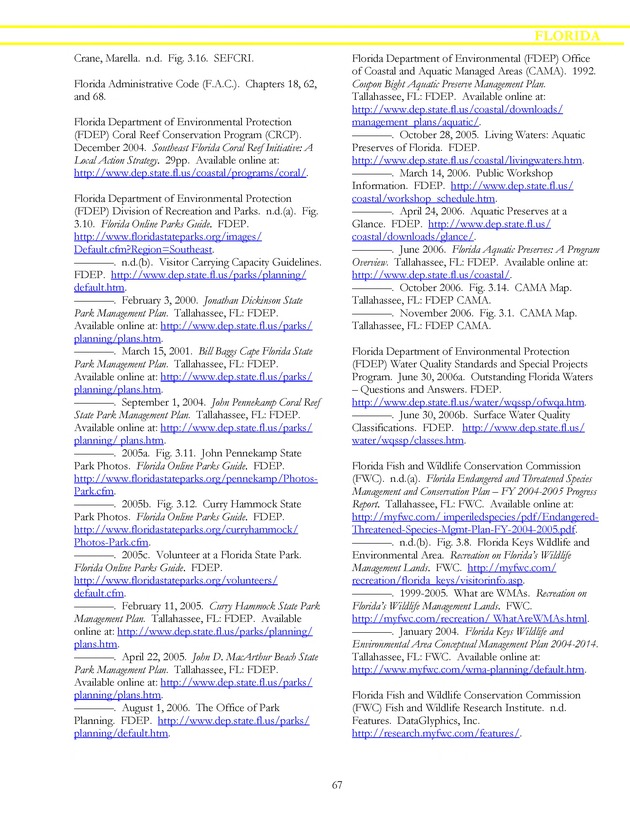 Marine protected areas managed by U.S. states, territories, and commonwealths - Page 67