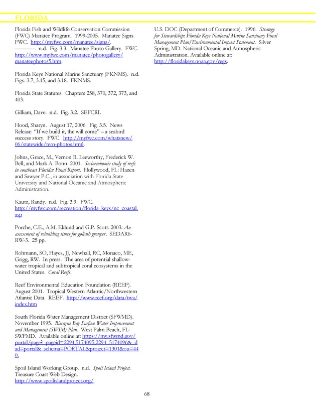 Marine protected areas managed by U.S. states, territories, and commonwealths - Page 68